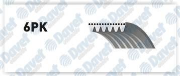 GATES 6PK873SF Kanalli Kayis 6pk873 Sf Mv Horizon ****